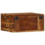 VidaXL Meuble TV mural 40x30x19 cm bois massif de récupération