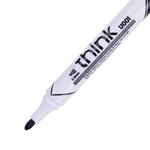 Marqueur effaçable think à sec pointe ogive 2.0mm noir  peu odorant  effaçage facile deli