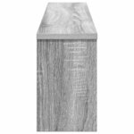 vidaXL Porte-manteau mural avec étagère Sonoma gris 100 x 16 x 26 cm