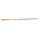 vidaXL Tissu de remplacement de cantonnière d’auvent multicolore 6 m
