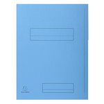Paquet de 50 chemises imprimées 2 rabats SUPER 210 - 24x32cm Couleurs assorties x 5 EXACOMPTA