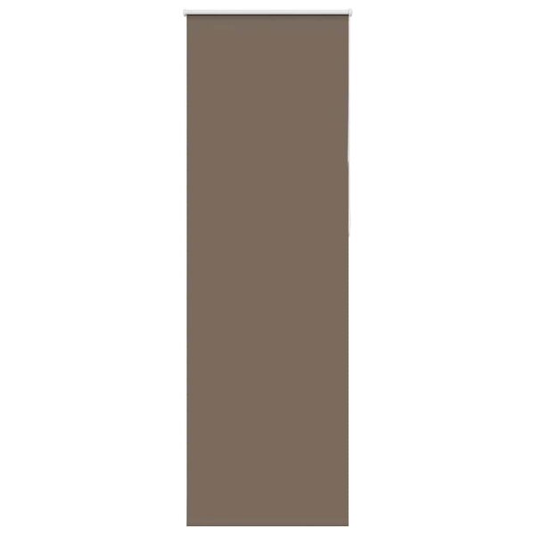 vidaXL Store enrouleur occultant café 70x230cm largeur du tissu 65 7cm