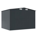 vidaXL Abri de stockage pour jardin Anthracite Acier 257x205x178 cm