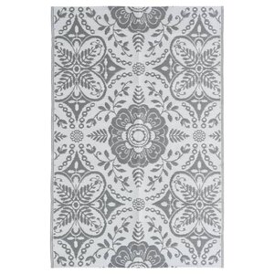 vidaXL Tapis d'extérieur ARAKIL Gris clair 190x290 cm PP