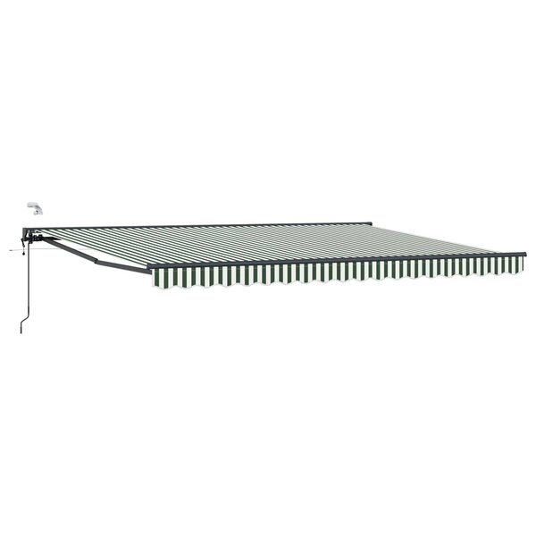vidaXL Auvent rétractable électrique 4 5 × 3 5 m