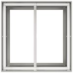 vidaXL Jardinière 80x80x80 cm acier inoxydable