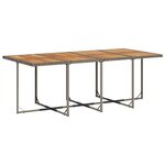 vidaXL Ensemble à manger de jardin coussins 13 Pièces gris résine tressée