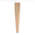 vidaXL Buffet Blanc brillant 69 5x34x90 cm Bois d'ingénierie