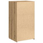 Buffet vidaXL en chêne artisan 30x42 5x93 cm en bois d'ingénierie
