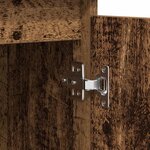 vidaXL Buffet avec tiroirs vieux bois 100 5x35x98 5 cm bois ingénierie