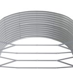 vidaXL Jardinière surélevée Anthracite 212 x 140 x 68 cm Acier galvanisé