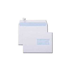Lot de 500 enveloppes auto-adhésif format c5 - gpv