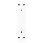 vidaXL Pieds de table basse 2 pièces Blanc 30 x (30-31 3) cm Acier