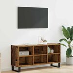 vidaXL Meuble TV Bois Ancien 103 5 x 30 x 50 cm Bois d'ingénierie