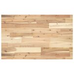 vidaXL Dessus de table rectangulaire 120x50x4 cm bois massif d'acacia