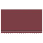 vidaXL Auvent Rétractable Bordeaux 400 x 200 cm tissu