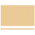 vidaXL Auvent rétractable manuel orange et blanc 500x300 cm
