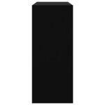vidaXL Bibliothèque/Séparateur de pièce Noir 80x30x72 cm