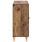 vidaXL Buffet Bois ancien 89 x 34 5 x 80 cm Bois d'ingénierie