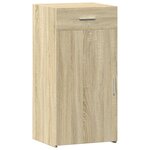 vidaXL Buffet chêne sonoma 45x42 5x93 cm bois d'ingénierie