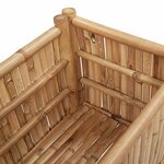 vidaXL Jardinière surélevée Marron 90 x 35 x 70 cm Bambou