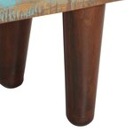 vidaXL Buffet 55x30x80 cm bois massif de récupération