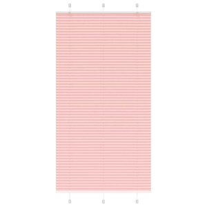 vidaXL Store plissé rose 105x200 cm largeur du tissu 104 4cm polyester