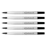 Recharge rollerball Z41 Pointe Moyenne 0 7 mm Noire x 5 PARKER