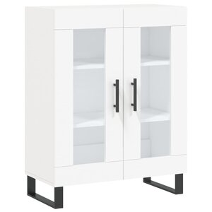 vidaXL Buffet blanc 69 5x34x90 cm bois d'ingénierie