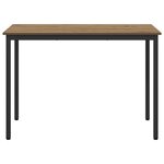 vidaXL Table de salle à manger / Table de repas MÉTAL