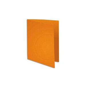 Paquet 100 chemises SUPER 210 - 24x32cm - Orange EXACOMPTA