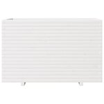 vidaXL Jardinière blanc 110x60x72 cm bois de pin massif