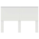 vidaXL Tête de lit Blanc 160 cm Bois d'ingénierie