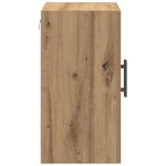 vidaXL Meuble mural chêne artisanal 60 x 31 x 60 cm Bois d'ingénierie