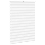 vidaXL Store zèbre blanc 165x230 cm largeur du tissu 160 9cm polyester