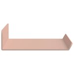vidaXL Étagère flottante 4 pc Rose 30 x 9 x 2 5 cm Acier