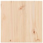 vidaXL Dessus de table 40x40x2 5 cm carré bois de pin massif