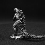 Pièce de monnaie en Argent g 248.8 (8 oz) Millésime  GODZILLA