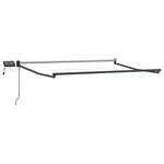 vidaXL Store rétractable manuel avec LEDs 3 5 x 2 m