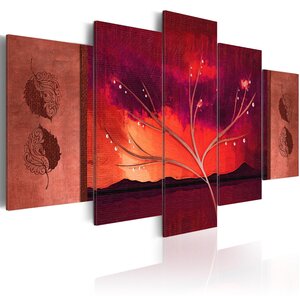 Tableau - carmine autumn l x h en cm 100x50