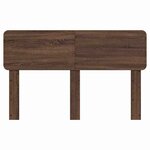 vidaXL Tête de lit Chêne brun 140 cm Bois d'ingénierie