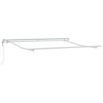 vidaXL Auvent rétractable automatique jaune et orange 350x250 cm
