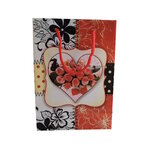 Pochette Cadeau Souple en Plastique  Élégante et Pratique - Bouquet de Rose