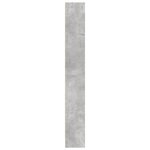 vidaXL Bibliothèque gris béton 80x24x176 cm bois d'ingénierie