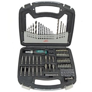 Brüder mannesmann jeu de forets et d'embouts 74 pièces 54375