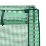 vidaXL Jardinière surélevée avec housse aspect rotin 40x40x139 cm