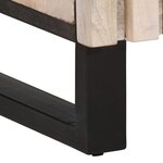 vidaXL Buffet 40x34x110 cm bois de manguier massif