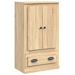 vidaXL Buffet haut chêne sonoma 60x35 5x103 5 cm bois d'ingénierie