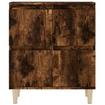 vidaXL Buffets 3 Pièces chêne fumé 60x35x70 cm bois d'ingénierie