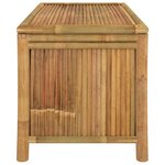 vidaXL Boîte de rangement de jardin 90x52x55 cm Bambou